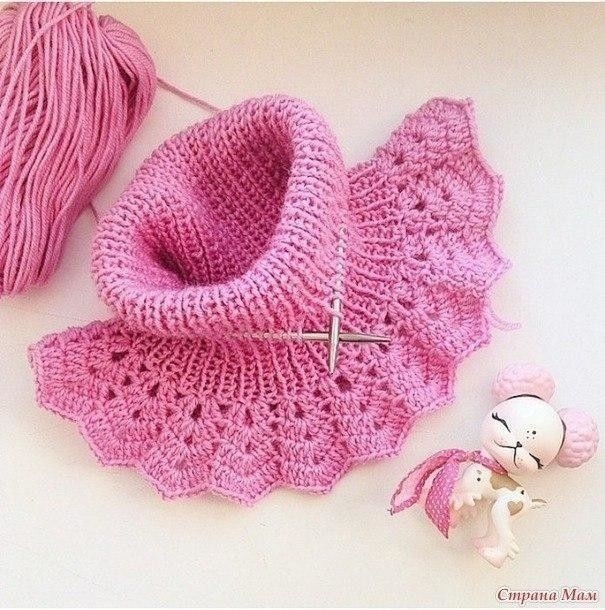 Манишка с красивым краем