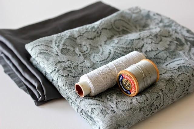 Шьем снуд из кружева и шёлка: мастер-класс