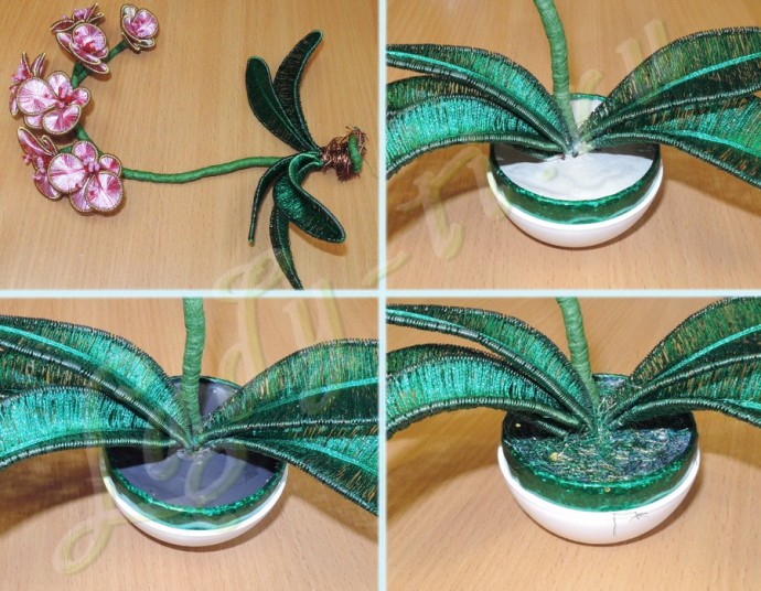 Плетение в технике ганутель