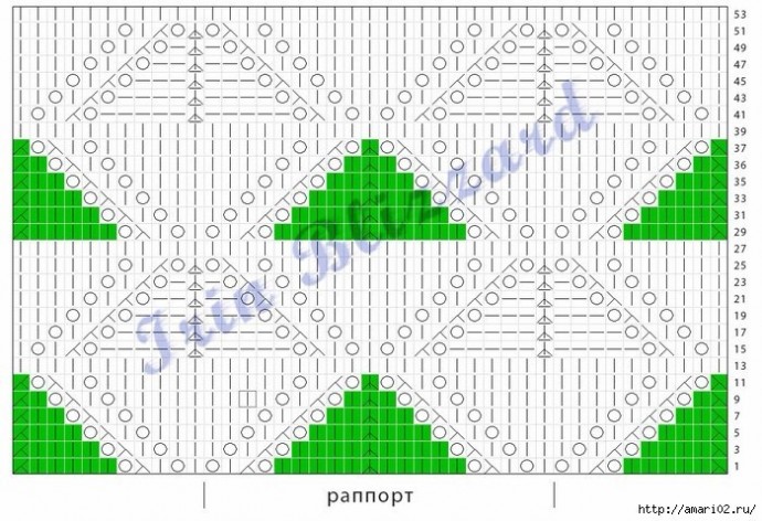 Чарующий двусторонний узор