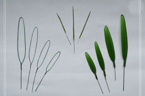 Декоративный бамбук из капрона: мастер-класс