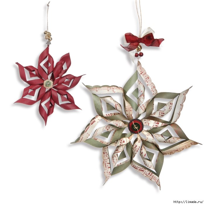 Интересная техника выполнения декоративного цветка