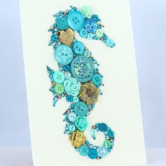 Творчество из пуговиц: идеи для творческого вдохновения