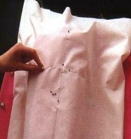 Как переснять выкройку с готового изделия