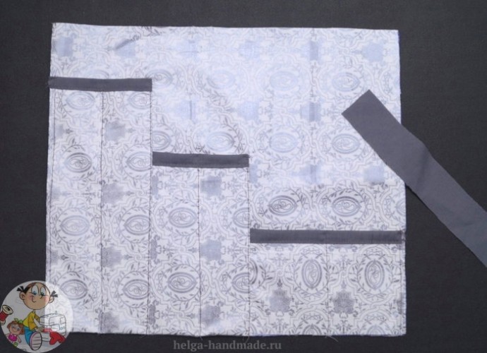 Шьём органайзер для спиц и крючков: мастер-класс