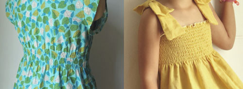 Нитка-резинка для выполнения сборки