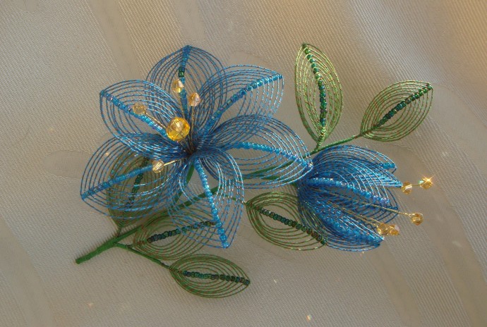 Плетение в технике ганутель