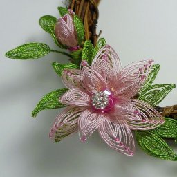 Плетение в технике ганутель