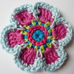 ​Разноцветный цветочек