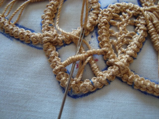 Румынское шнурковое кружево: мастер-класс