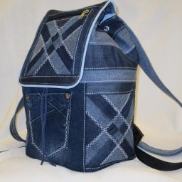 Рюкзаки из джинсовой ткани