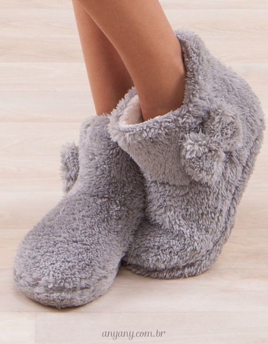 Шьём уютные тапочки