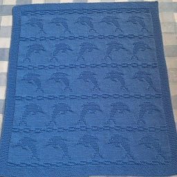 ​Узор с дельфинами