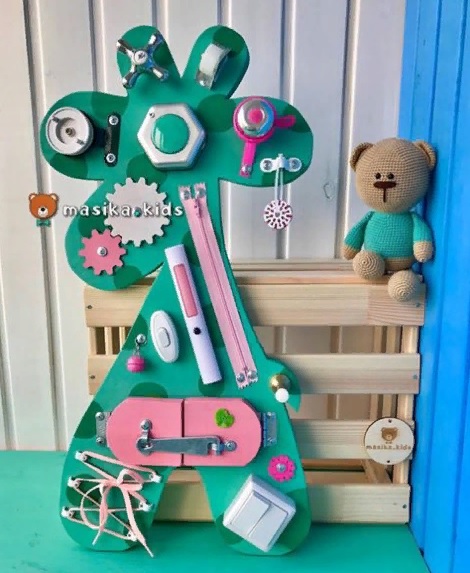 Бизиборды: развивающие досочки для роста творческого потенциала детей