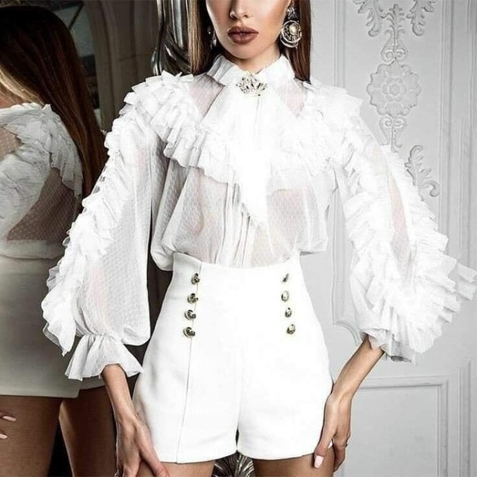 Идеи романтических блуз