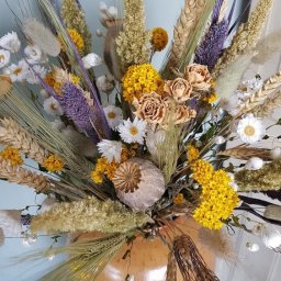 ​Интересные букеты из сухоцветов