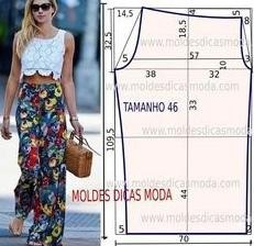 Летящие летние брюки