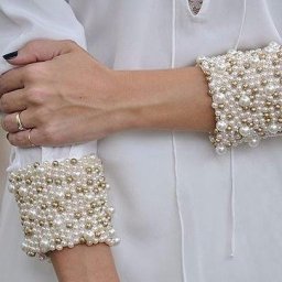 Бусинки в декоре одежды