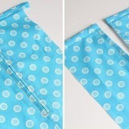 Как вшить молнию