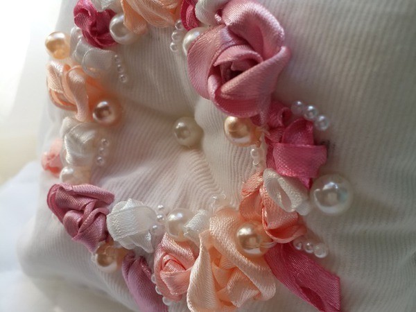 Свадебная подушечка для колец Свадебная подушечка для колец