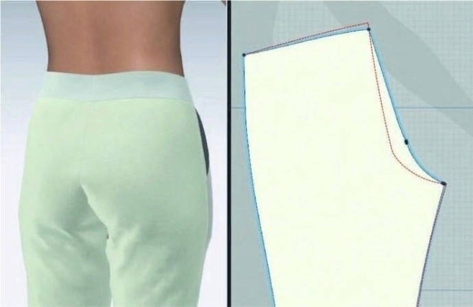 Исправляем дефекты посадки брюк