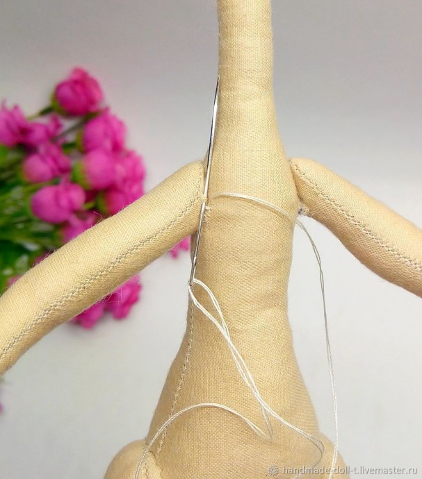 Тонкости создания текстильной куклы на каркасе