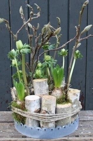 Деревянный декор в эко-интерьере