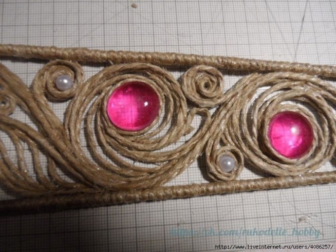 Светильник в технике филигрань