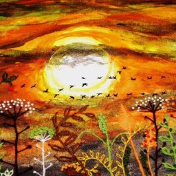 Панно "Запах полыни"