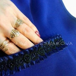 Оригинальная простая отделка из тесьмы