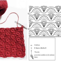 Отличные узоры крючком в копилочку