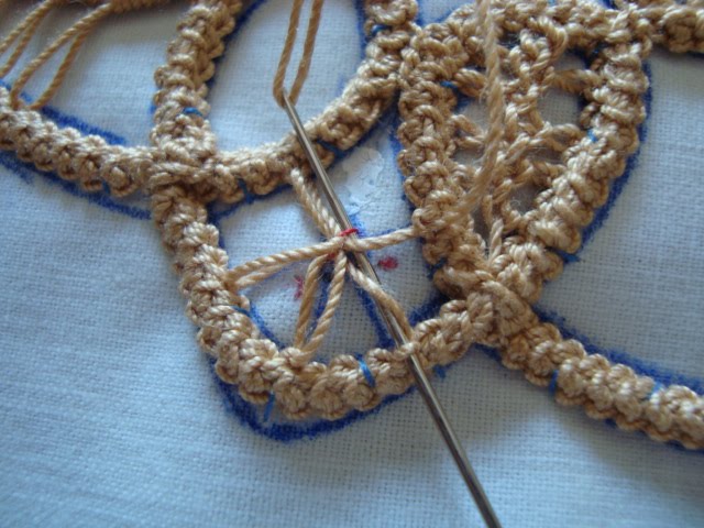 Румынское шнурковое кружево: мастер-класс