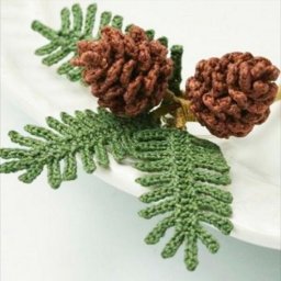 Веточка с шишками