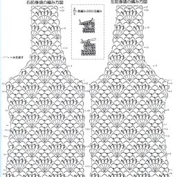 Большая подборка узоров для вязания летних топов