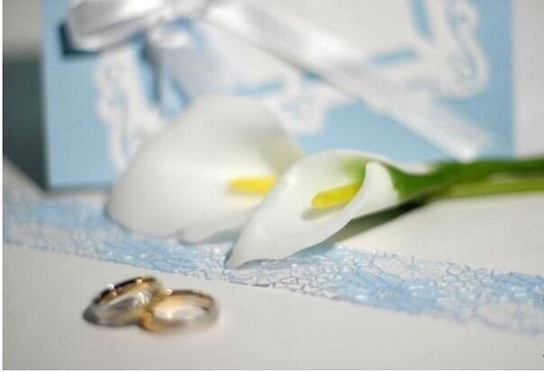 Делаем каллу из мыла