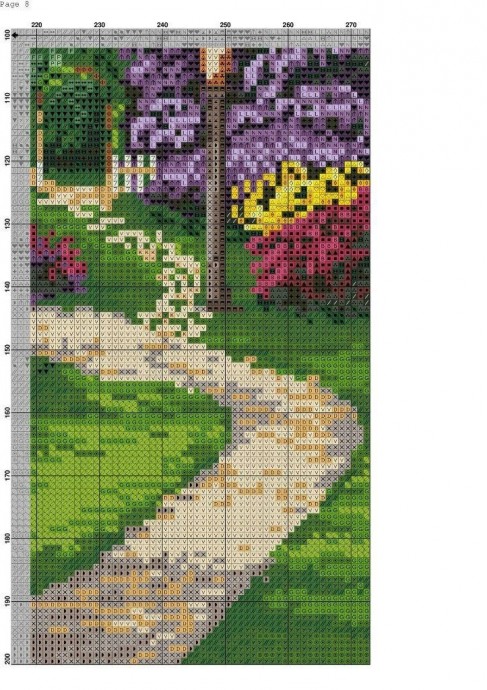 Домик в цветах