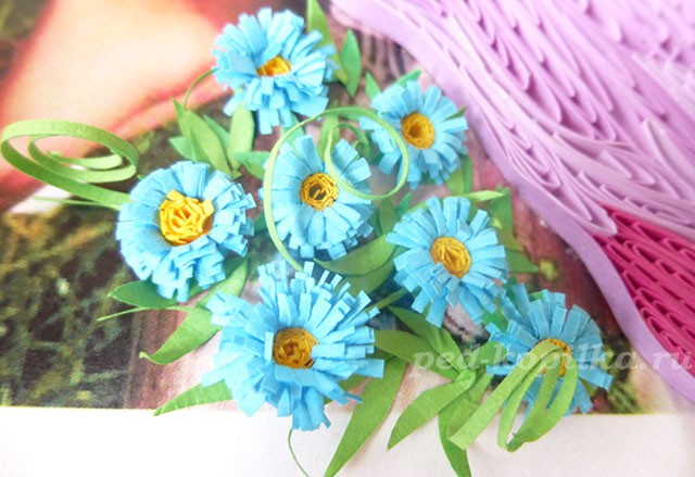 Картина в технике квиллинг: мастер-класс