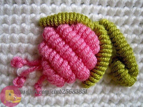 Красота шва рококо в вышивке