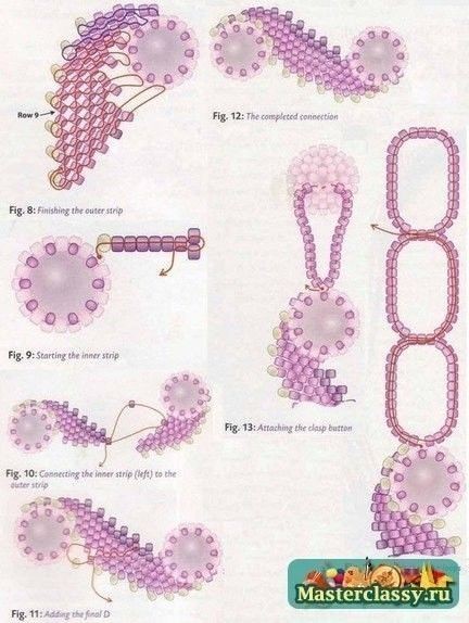 Необычный узор для колье Необычный узор для колье