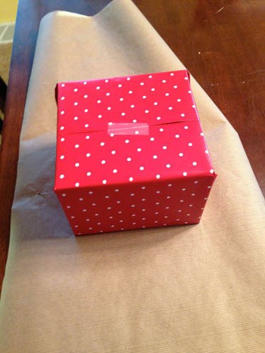 Оригинальная упаковка подарка