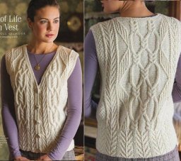 Уютный и одновременно стильный жилет