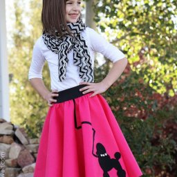 ​Юбка с пуделем