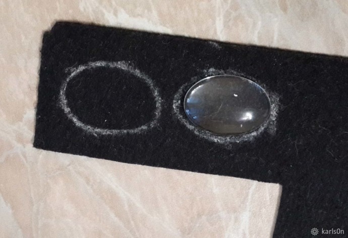 Изготавливаем брошь "Узорчатый жучок"