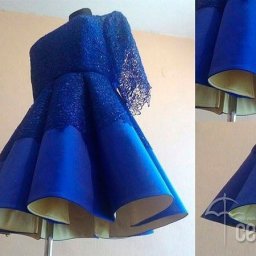 ​Использование мягкого регилина в пышной нарядной юбке