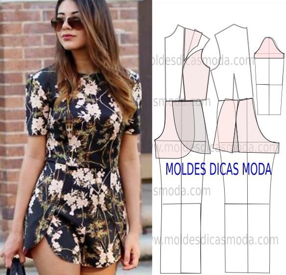 Комбинезоны: моделируем к лету