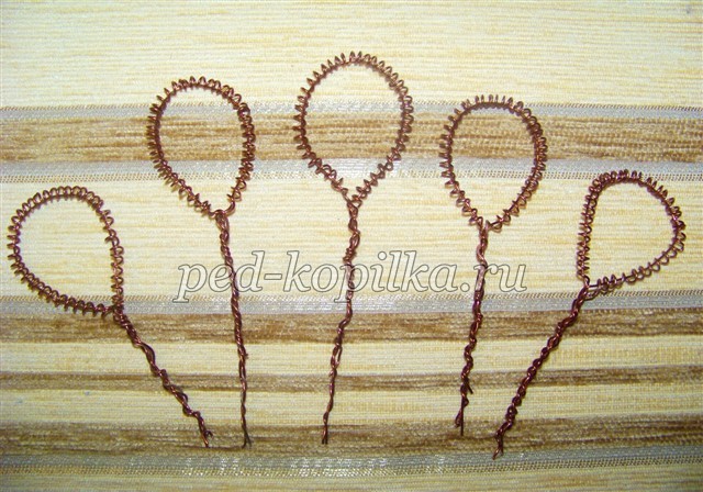 Цветы в технике ганутель: мастер-класс