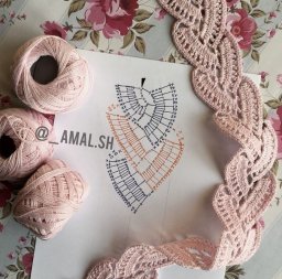 Ленточное кружево крючком