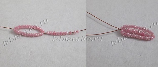 Очень красивый гиацинт из бисера