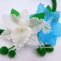 Орхидея из бисера