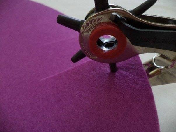 Корзинка из фетра